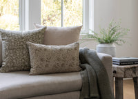 Designer "Wales" Woven Stripe Pillow Cover