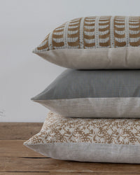 Designer "Northwood" Garud Thick Linen Pillow Cover