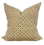 Designer Brawley Block Print Pillow Cover