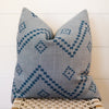 READY TO SHIP Peter Dunham Designer Pillow Cover "Taj" Mist/Blue // Indigo Pillow Cover // Boho Pillow // Blue Throw PIllow // Decorative