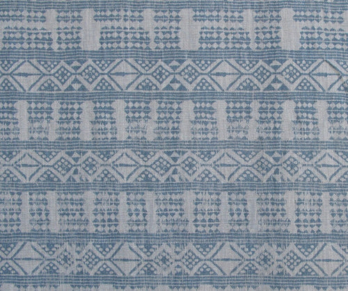 Peter Dunham Addis Designer Pillow Cover in Mist Blue