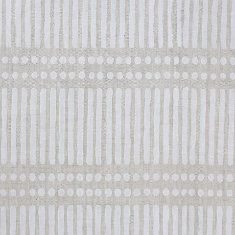 Walter G Textiles Dash Dot Chalk Linen