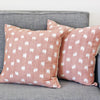 READY TO SHIP Kufri Rex Designer Pillows in Blush // Ikat Pillow // Boho Tribal Decor Throw Pillows // Blush Decor