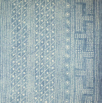 READY TO SHIP Turandot in Aurora Pillow Cover // Modern Farmhouse Decor Pillow // Indigo Blue Washed Linen Decorative Pillow