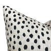 READY TO SHIP Kate Spade Pardo Fauna Flaxseed Pillow Cover // Cheetah Spotted Animal print Pillow // Toss Pillow // Designer Linen