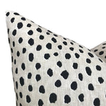 READY TO SHIP Kate Spade Pardo Fauna Flaxseed Pillow Cover // Cheetah Spotted Animal print Pillow // Toss Pillow // Designer Linen