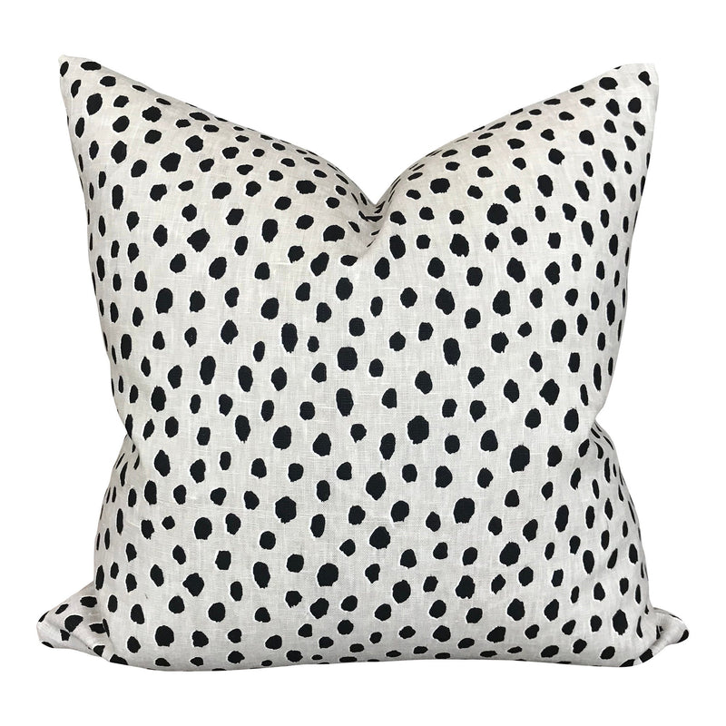 READY TO SHIP Kate Spade Pardo Fauna Flaxseed Pillow Cover // Cheetah Spotted Animal print Pillow // Toss Pillow // Designer Linen