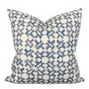 READY TO SHIP Peter Dunham Designer Pillows // Orcha in Indigo Throw Pillow // Blue throw pillow // Boutique Pillows