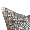 Designer Wisteria in Noir Linen Pillow Cover