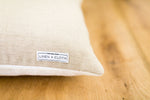 READY TO SHIP Bastideaux Bogo in Pale Sea// Designer Throw Pillow // Cross Pillow // High End Pillow // Accent pIllows