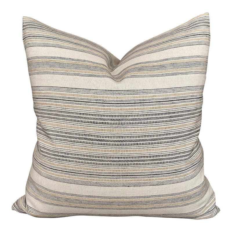 READY TO SHIP Designer Clay McLaurin Caspian Pillow Cover in Sand // Neutral Throw Pillows // Trendy Modern Farmhouse Throw Pillows