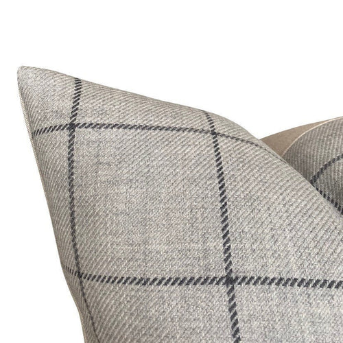 Designer Bancroft Wool Plaid in Fog