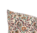 Designer "Madera" Evergreen Floral Pillow Cover