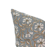 Designer "Atherton" Surana Blue Brown Pillow Cover