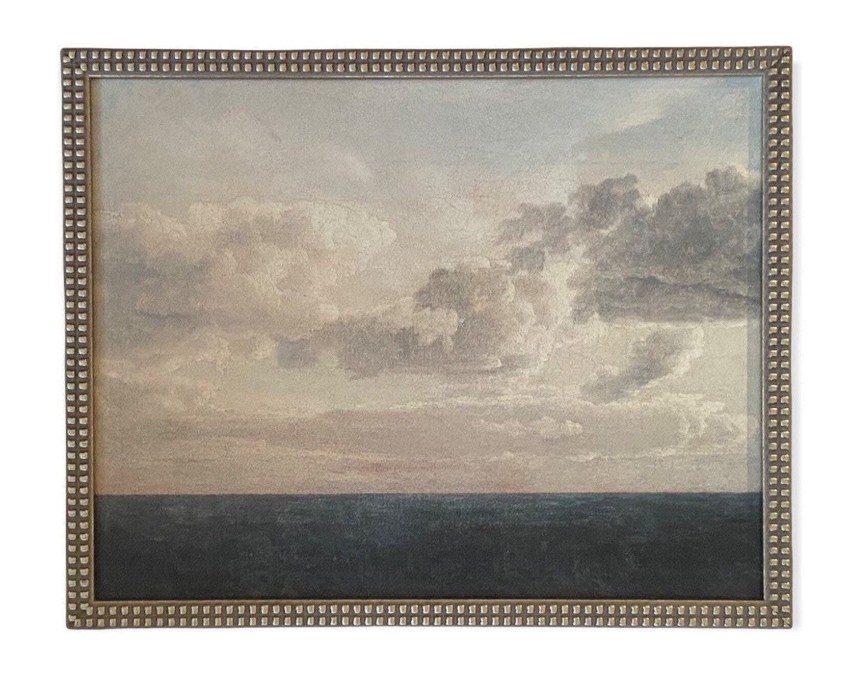 READY to SHIP 11X14 Vintage Framed Canvas Art #COAS-153