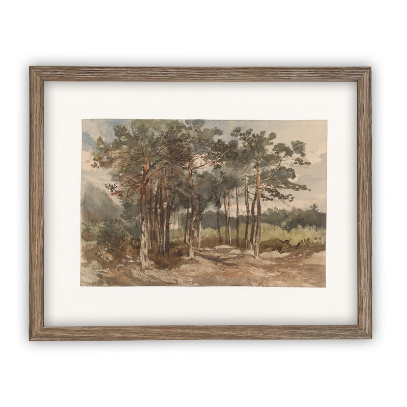 Framed Country Landscape #LAN-114