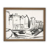 READY to SHIP 16X20 Vintage Framed Canvas Art #ARC-103