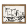 READY to SHIP 16X20 Vintage Framed Canvas Art #ARC-103