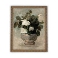 READY to SHIP 11x14 Vintage Framed Canvas Art #BOT-126