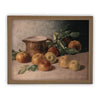 Framed Vintage Apples Still Life Painting #ST-603