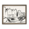 READY to SHIP 16X20 Vintage Framed Canvas Art #ARC-103