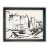 READY to SHIP 16X20 Vintage Framed Canvas Art #ARC-103