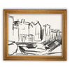 READY to SHIP 16X20 Vintage Framed Canvas Art #ARC-103