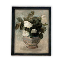 READY to SHIP 11x14 Vintage Framed Canvas Art #BOT-126