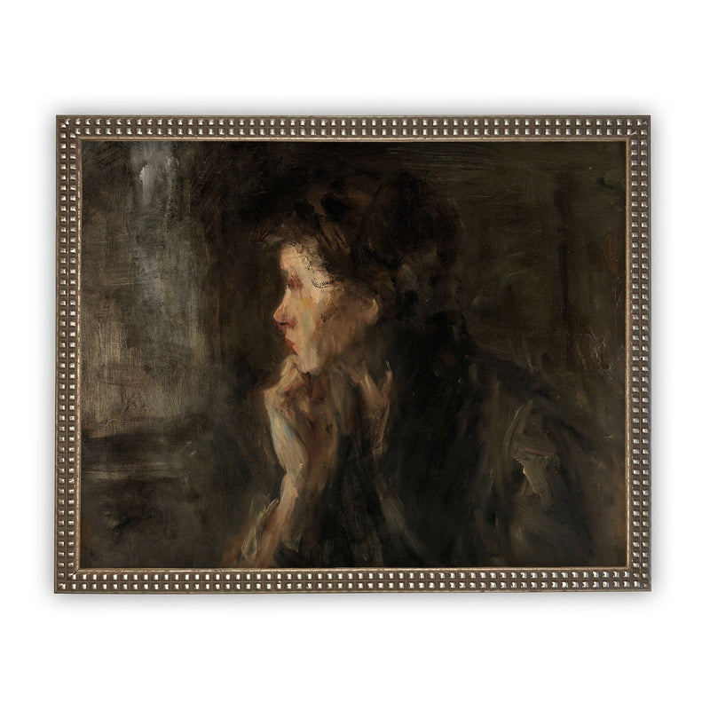 Framed Vintage Portrait of a Woman #P-501