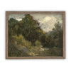 Vintage Framed Canvas Landscape Art #LAN-176