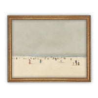 READY to SHIP 16x20 Vintage Framed Canvas Art #COAS-196