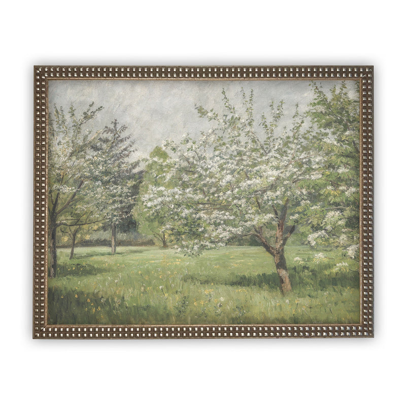 Vintage Framed Canvas Art #LAN-204