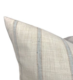 Designer Mineral Stripe Linen