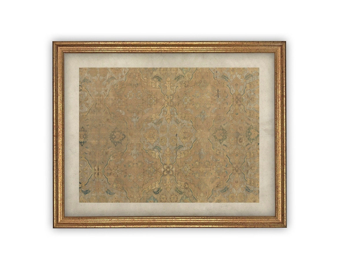 READY to SHIP 11x14 Vintage Framed Canvas Art #MSC-101