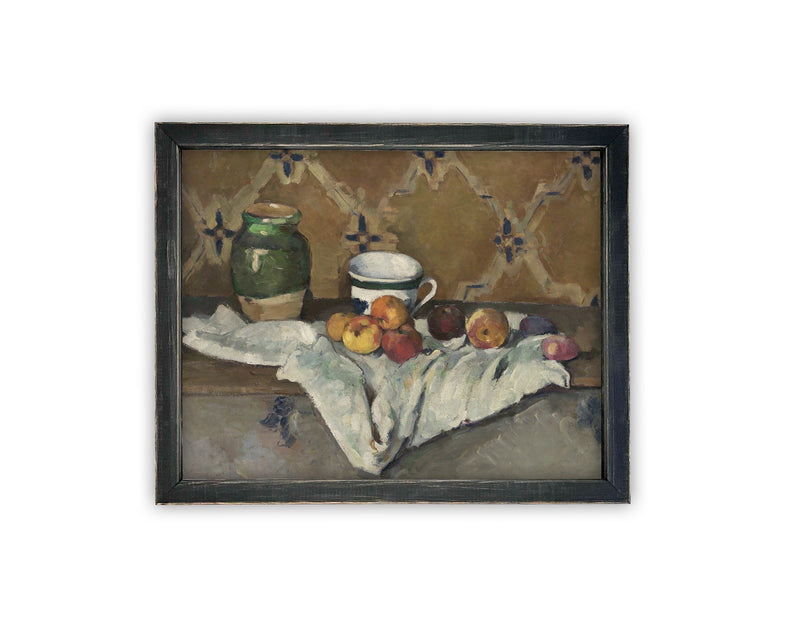 Vintage Framed Canvas Art #ST-622