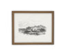 READY to SHIP 11X14 Vintage Framed Canvas Art #LAN-226