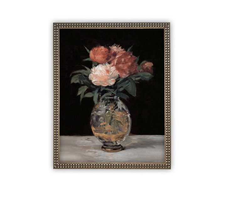 Vintage Framed Canvas Art #BOT-142