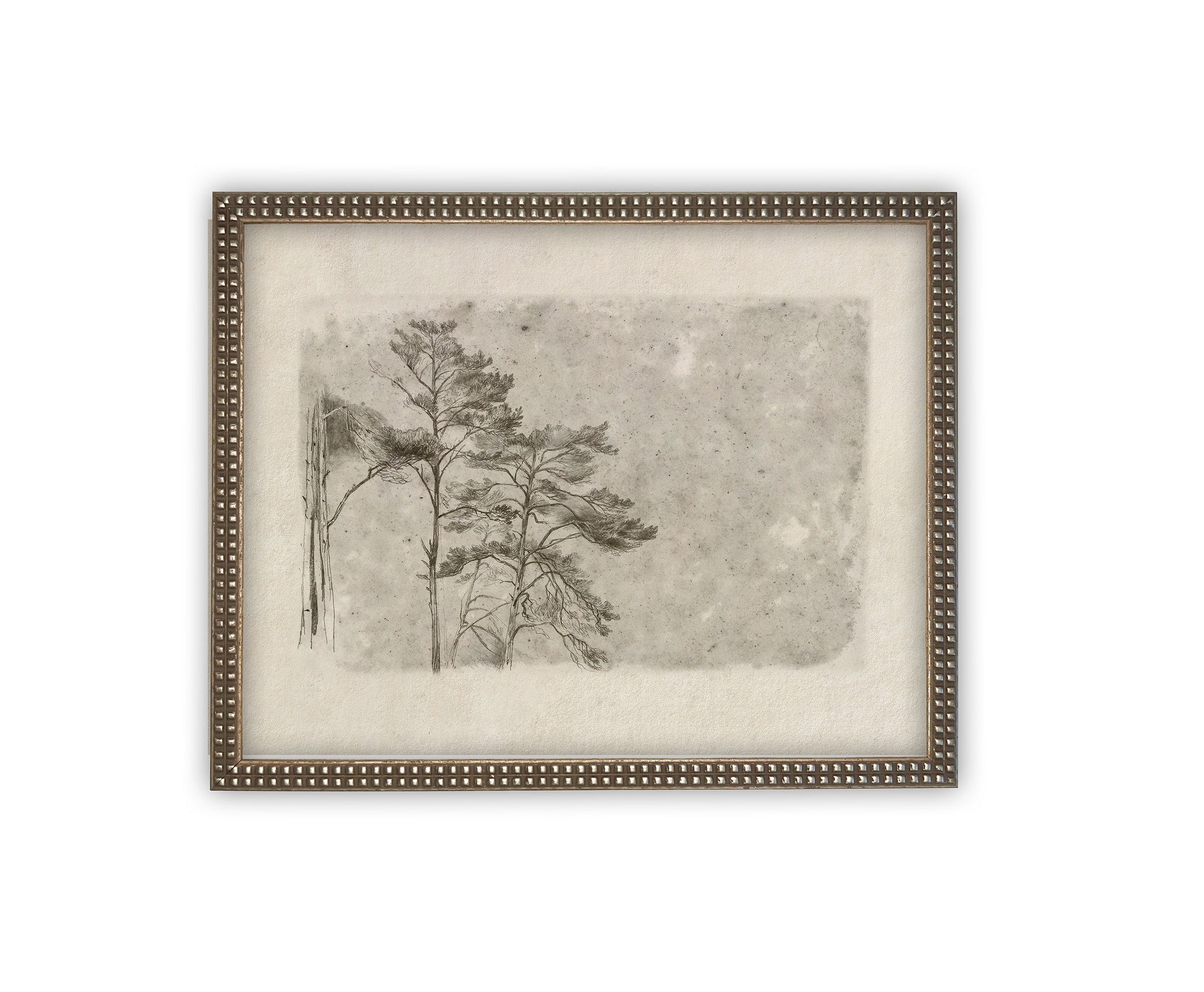 Vintage Framed Canvas Art #BOT-145