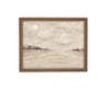 READY to SHIP 11X14 Vintage Framed Canvas Art #LAN-219
