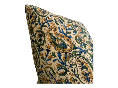 Designer Portland Pillow Cover in Paisley