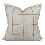 Designer Bancroft Wool Plaid in Fog