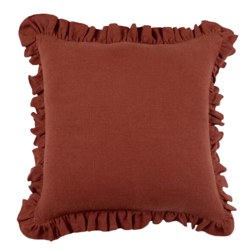 Anika Solid Pillow Cover in Saffron