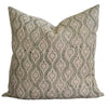 Designer Eugene Pillow Cover in Block Print