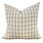 Designer "Norwalk" Plaid Pillow Cover