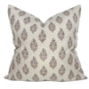 Designer "Monrovia" Sahara Motif Natural Pillow Cover