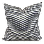 Walter G Textiles Designer Pillows Huts Slate Linen Pillow