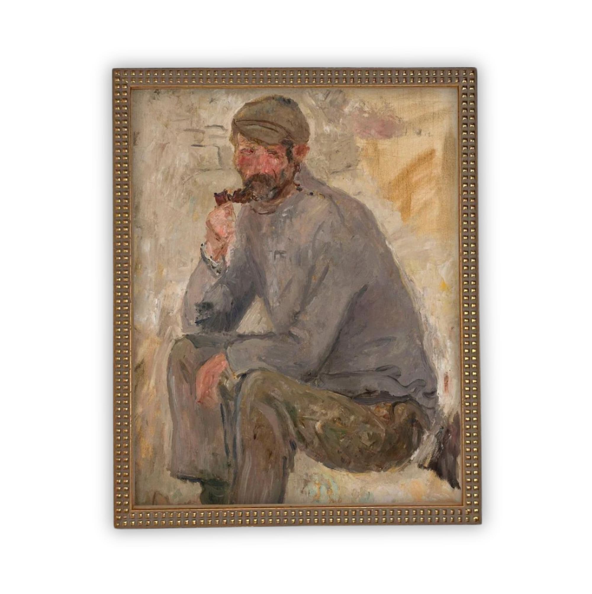 READY to SHIP 11x14 Framed Canvas Art // Framed Vintage Print // Vintage Painting // Vintage Portrait of a Man// Farmhouse print //#P-538