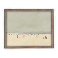 READY to SHIP 16x20 Vintage Framed Canvas Art #COAS-196