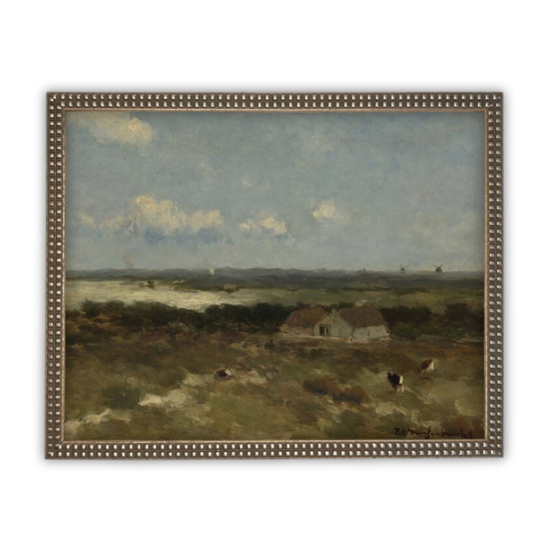 Framed Canvas Art #LAN-154