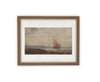 READY to SHIP 24X36 Vintage Framed Canvas Art // Framed Vintage Nautical Print // Sailboat Art // Beach House print //#COAS-136